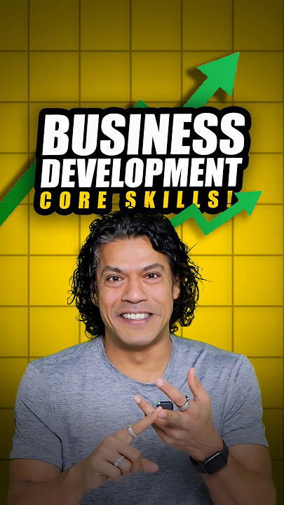 Business Development CORE SKILLS! 🤵💯 | Sidd Ahmed