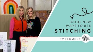 cool new ways to use stitching: the pretty life girls on ksl tv's studio 5
