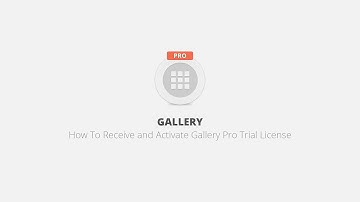 Gallery Pro WordPress Plugin - How to Receive and Activate Gallery Pro Trial License