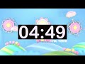 5 minute countdown timer with music for kids