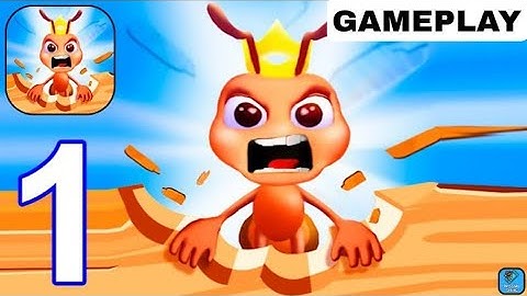 Termit Swarm - Gameplay Walkthrough Part 1 Tutorial Levels 1-10 (iOS,Android)