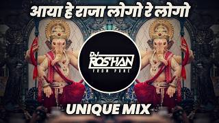 Aaya Hai Raja Logo Re Logo | Unique Mix | Ganapati Bappa Song 2026 | It's Roshya Style | Dj Song 