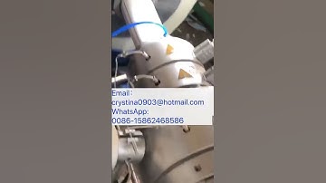 3-layer pipe making video,plastic pipe machine,PVC extrusion line,tube extruder,pipeline,pipe mould