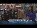 Treasure valley turkey drive scott dorval talks to adam roe painting about why they donated