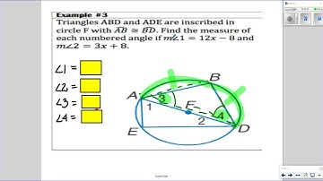 Geometry   Unit 7   Lesson 7 3   Inscribed Angles and Polygons   SmartNotes   Video Lesson