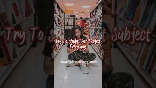 How to study the subject you hate or you're weak||#study#exam#shorts#studytips#students#aesthetic Wealth