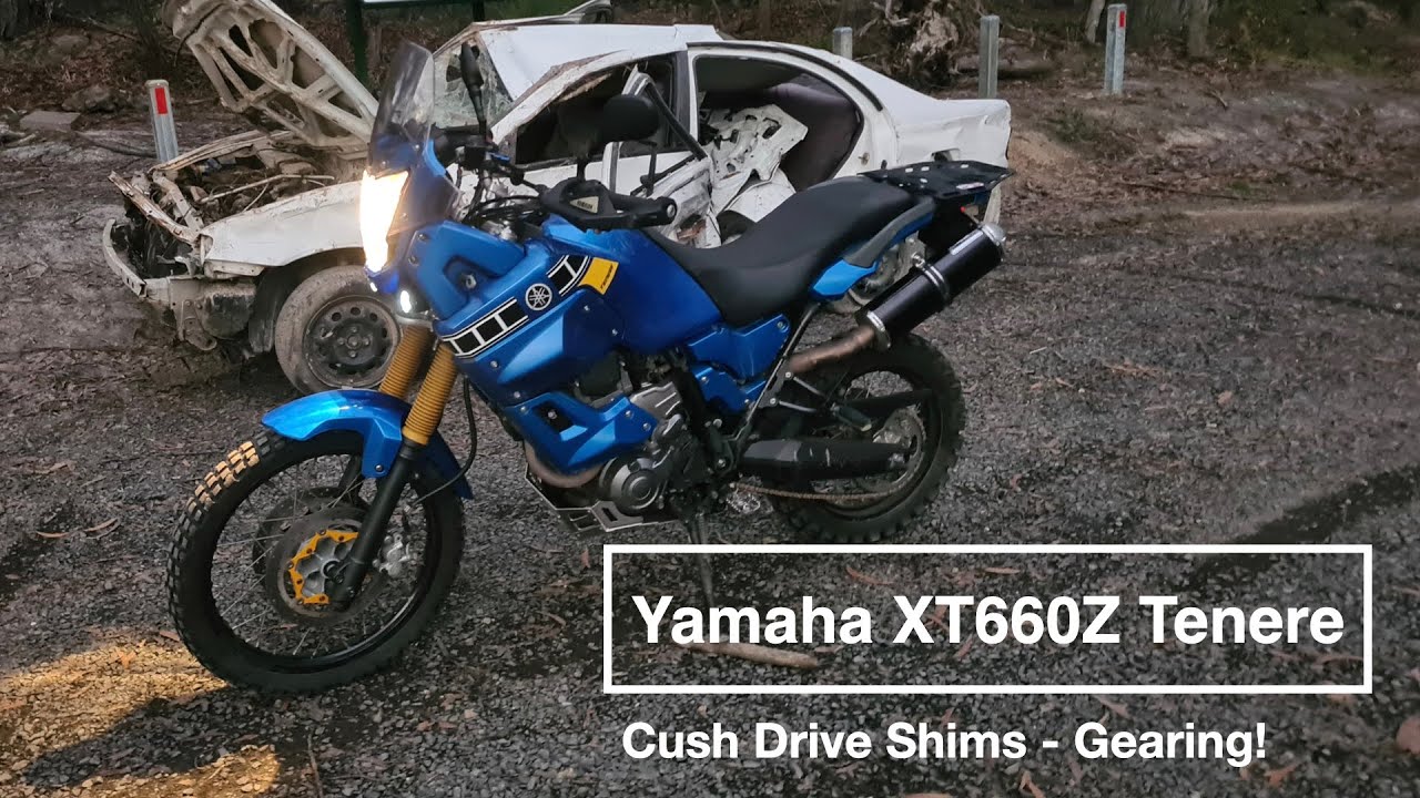 Yamaha XT660Z Tenere - Cush Drive Shims - Gearing!