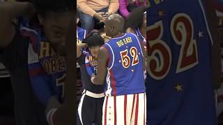 Mo’ne Davis shows off her skills with the Harlem Globetrotters #basketball #shorts