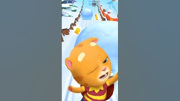 Talking Tom Gold Run Funny Fails Farmer ginger Android IOS Gameplay #talkingtom #shortfeed #shorts