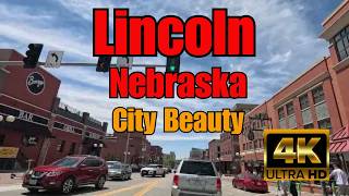 4K Drive: University Place to Historic Haymarket | Lincoln, Nebraska Road Trip | Travel Video USA