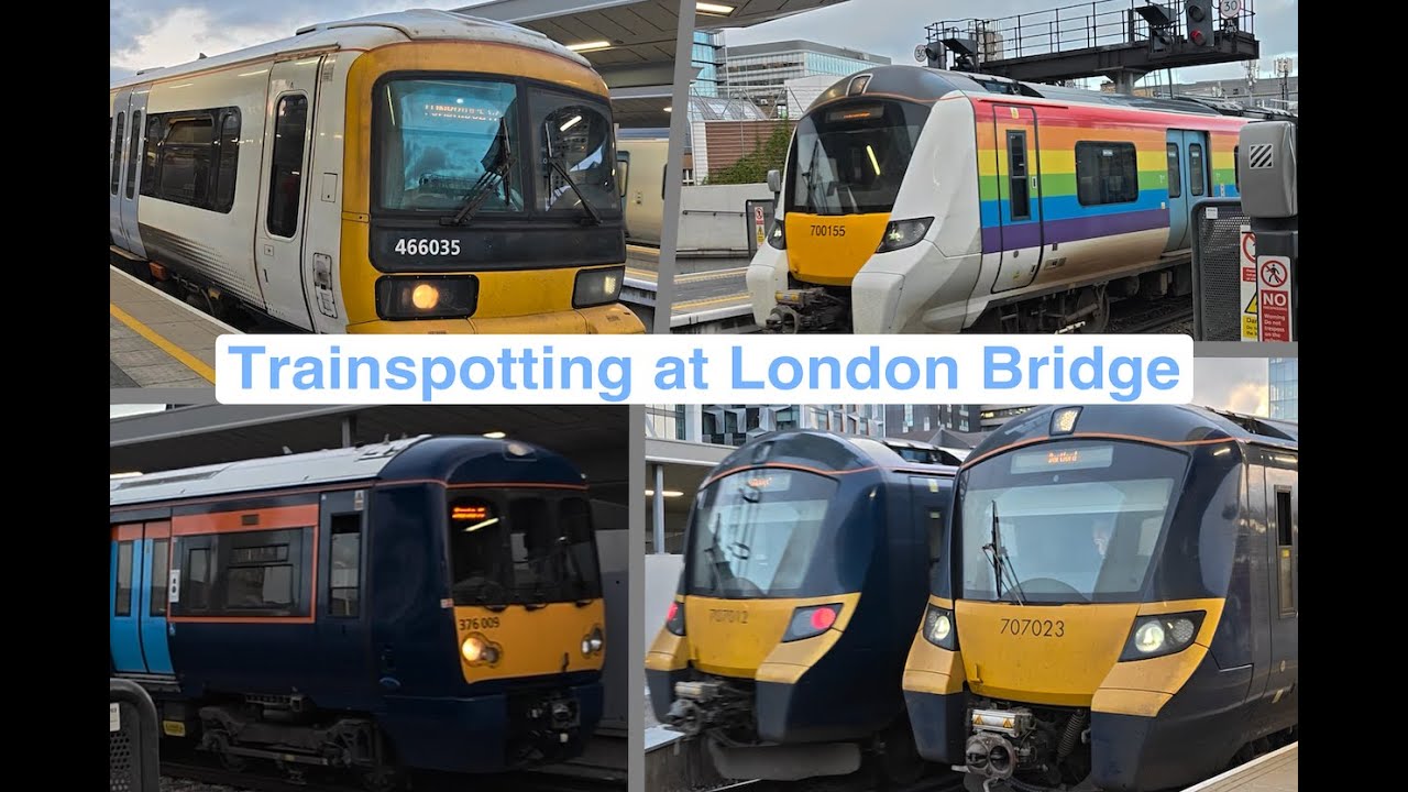 Trainspotting at London Bridge