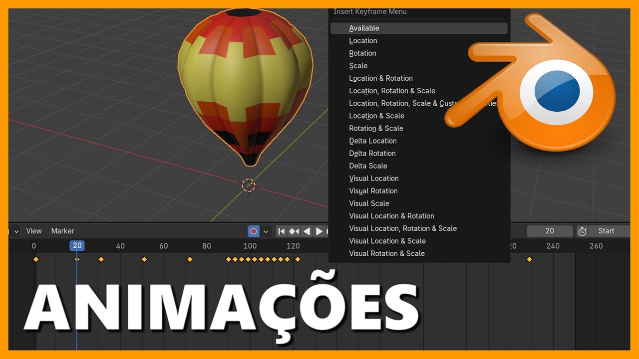 ENTENDENDO A ANIMAÇÃO NO BLENDER 3D - YouTube