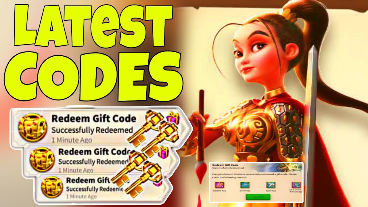Update⚠️RISE OF KINGDOMS NEW REDEMPTION CODES - RISE OF KINGDOMS CODES ...