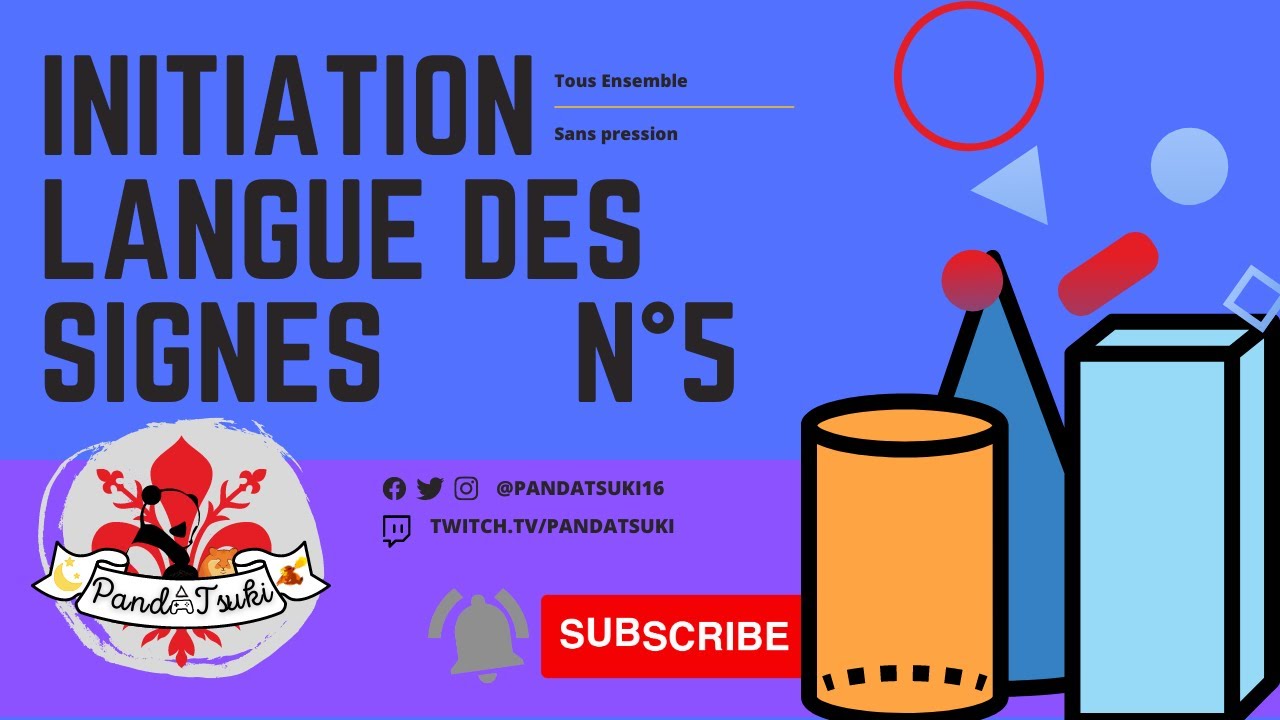 LSF n°5 Décrire formes 2D 3D et objets