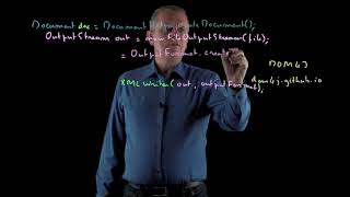 12 - Ecriture d'un document XML dans un fichier avec DOM4J