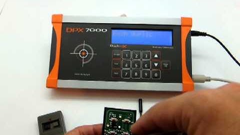 (30) DPX 7000: SAMPLE PROCESS TO  COPYING FIXED CODE TRANSMITTER. (ENG)