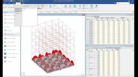 How to design a beam raft slab on staad pro connect edition