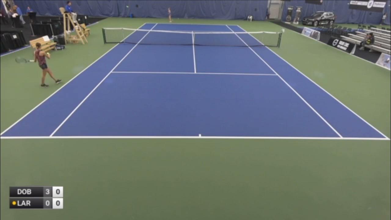 MARIYA DOBREVA V OLIVIA LARSEN - W25 FREDERICTON - YouTube