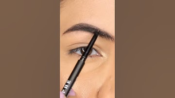 Eyebrow tutorial Get your brows on fleek with the EASIEST tutorial #shorts #eyebrowtutorial #makeup