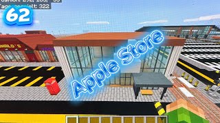#62: Apple Store😀🍎#minecraft #city #games 