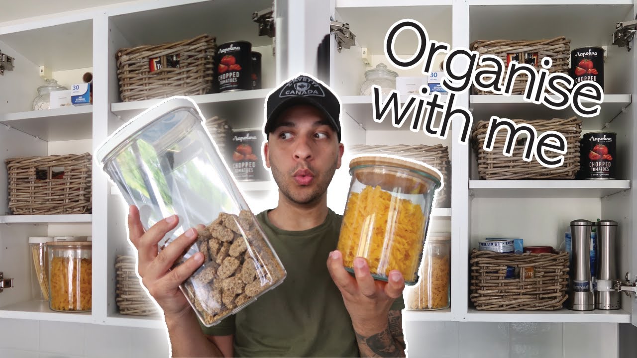 ORGANISE WITH ME | Hints and tips on organising your kitchen cupboards