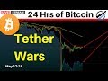 Tether WARS Rip Bitcoin Price Divergence Open Again - May 17/19
