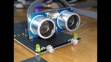 [AVR] HC-SR04 초음파센서 테스트