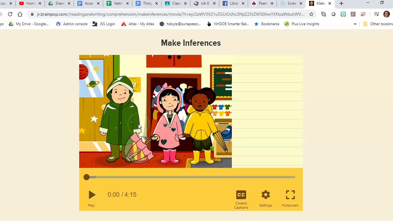 BrainPop login tutorial YouTube