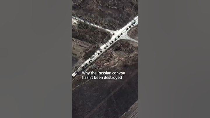 Why can't Ukraine or its allies destroy the Russian convoy outside Kyiv? #shorts