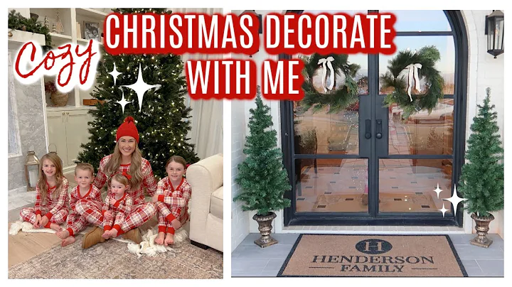 2022 COZY CHRISTMAS DECORATE WITH ME | Tara Hender...