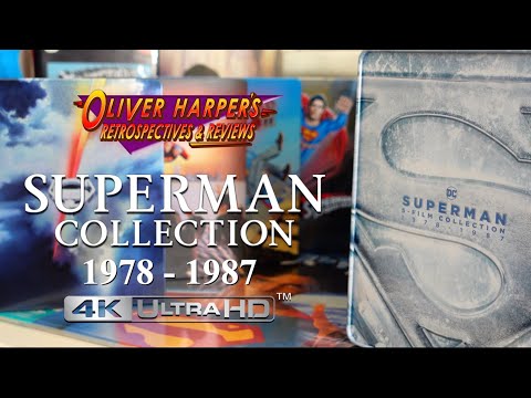 SUPERMAN (1978-1987) 5 Disc 4K Blu-Ray Collection Review