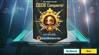 PUBG MOBILE CONQUEROR C6S16