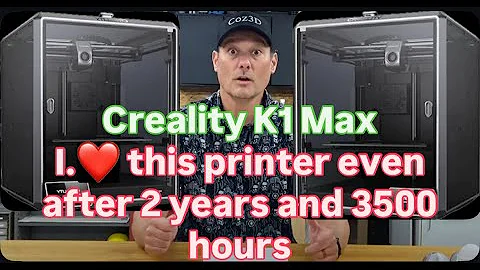 My Creality K1 max is my FAVORITE printer even after 2 years!