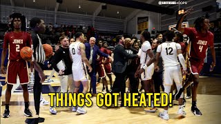 THIS JUCO GAME GOT SCRAPPY! Twins combine for 50?! Perk vs Jones Full Game Highlights!