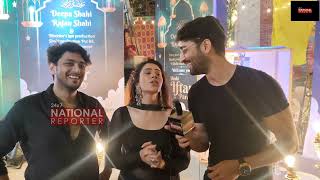 Jhanak Serial Actor Hiba Nawab and Shaheer Shaikh Back To Back Masti At Rajan Shahi Iftar Party 2024