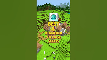 Thumbnail of 🔥BEST 4 DIAMOND VILLAGE SEEDS BEDROCK AND PE Minecraft 1.21 Bedrock *minecraft seeds* 4K