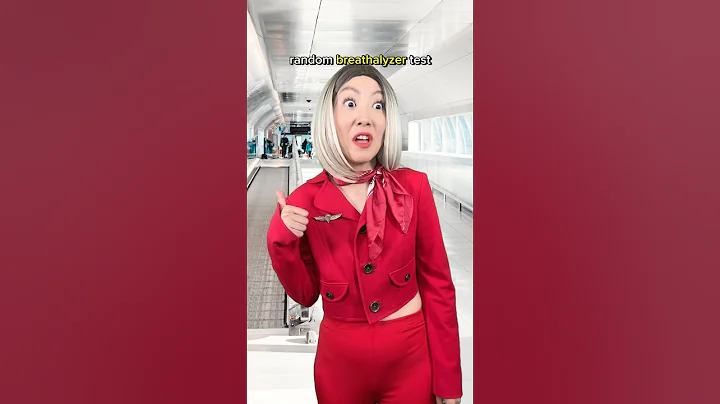 These flight attendants almost get busted on the job! 😂