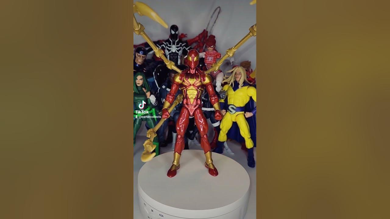 Marvel Legends Iron Spider Spider-man!! #marvel #hasbropulse