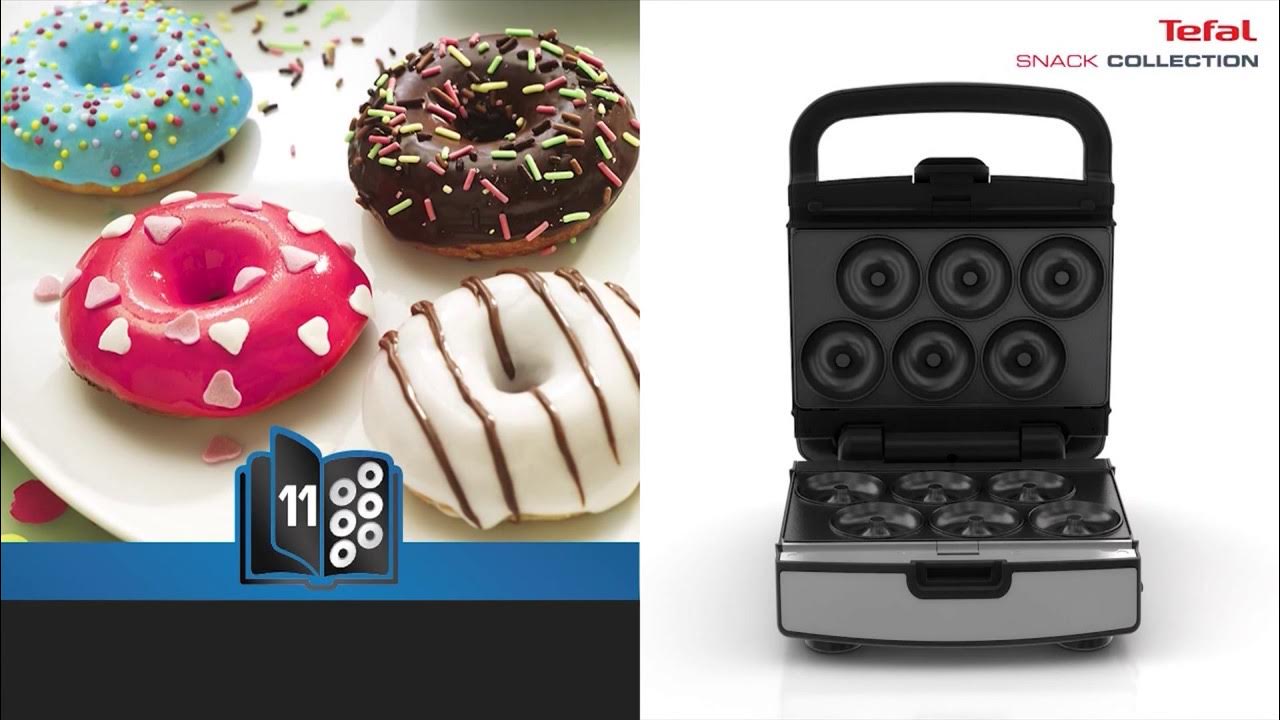 Donuts avec les plaques Tefal Snack collection - Je cuisine