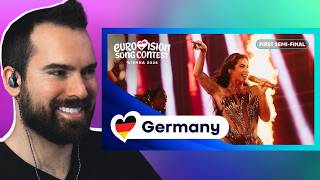 Vocal Coach Reacts - Sarah Engels - Fire (LIVE) | Germany 🇩🇪 | First Semi-Final | Eurovision 2026