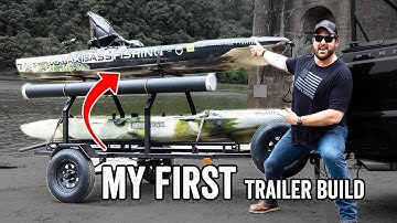 ULTIMATE Fishing Kayak Trailer Build