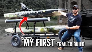 ULTIMATE Fishing Kayak Trailer Build