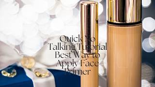 Best Way to Apply Face Primer | Quick Makeup Prep Tutorial