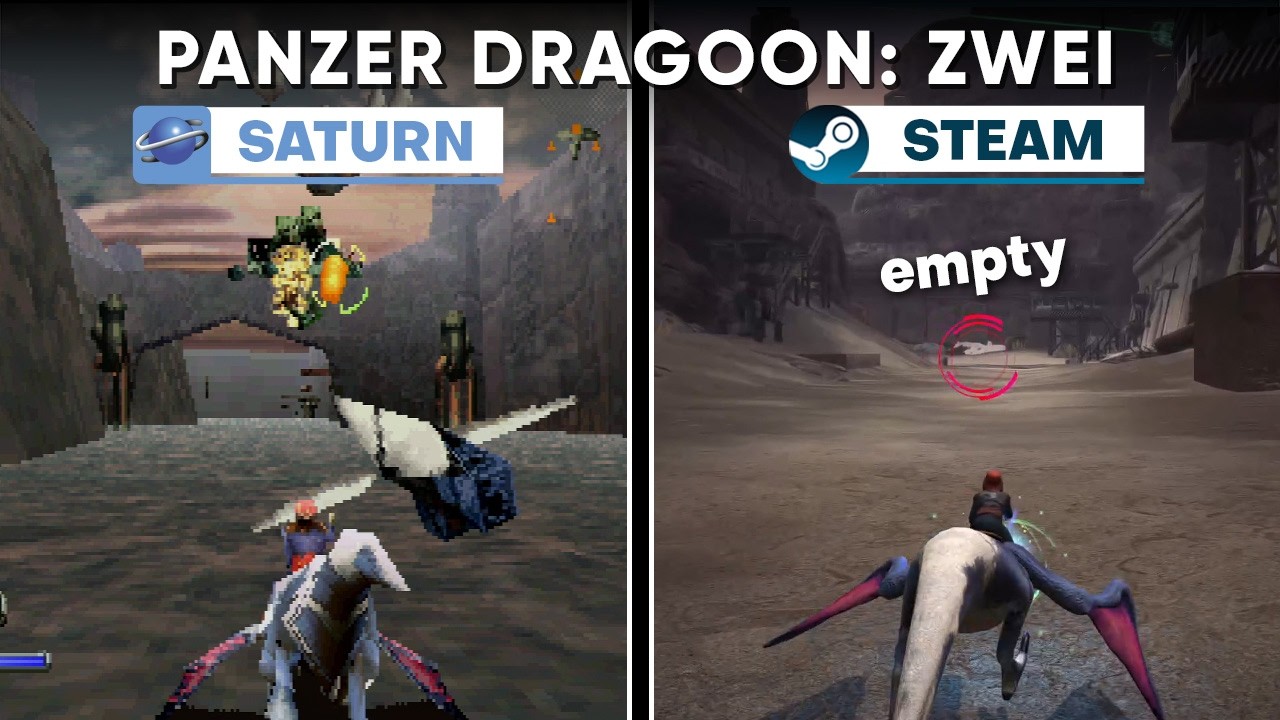 Panzer Dragoon Zwei Remake is Unbelievably Bad