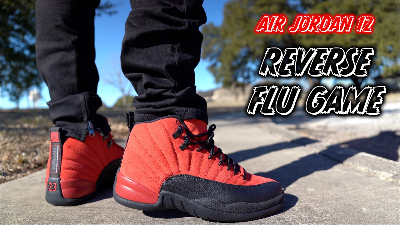 jordan 12 reverse flu games