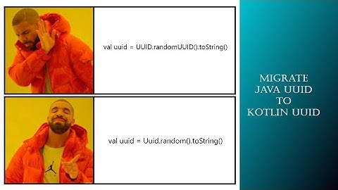 Migrate Kotlin Uuid | Kotlin 2.0.20 | Kotlin Multi-platform | @BashPSK