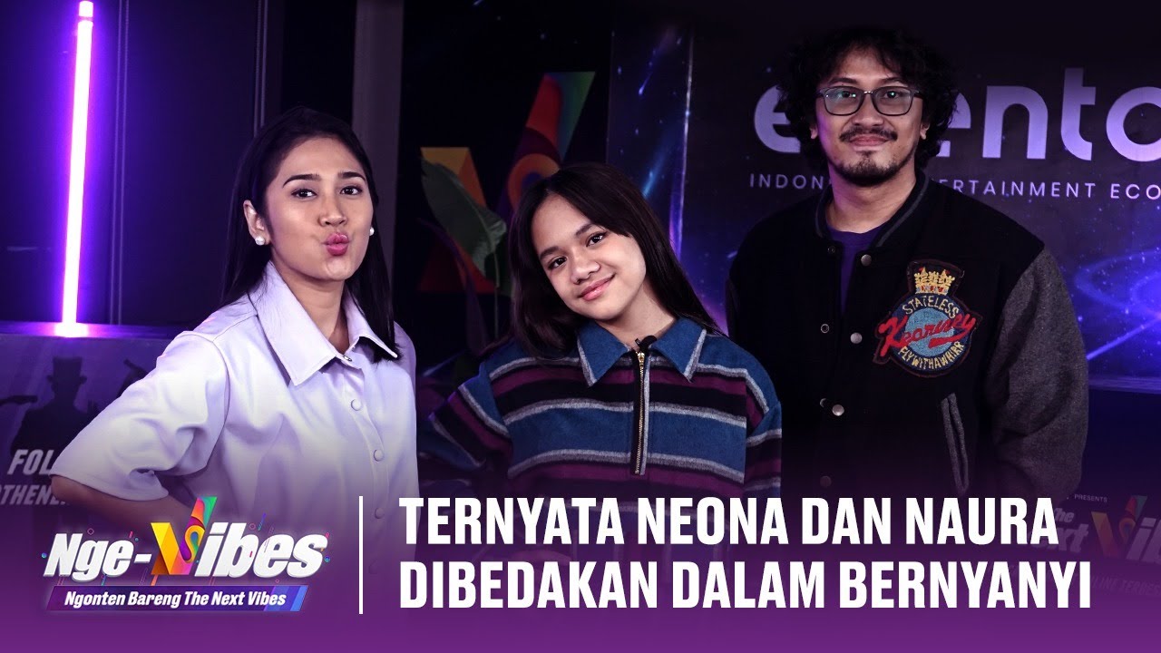 Ternyata Neona dan Naura dibedakan dalam bernyayi | #neona #nauraayu