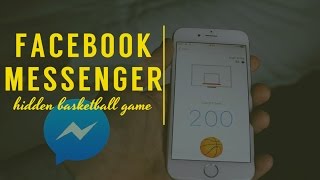 HOW TO PLAY HIDDEN BASKETBALL HOOP GAME IN FACEBOOK MESSENGER l WORKING FOR EVERYONE (Android & iOS) screenshot 2