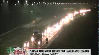 Jalur Tol Cipali Sudah Mulai Dipenuhi Pemudik - iNews Malam 21/06