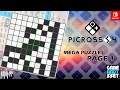 Picross S4 | Mega Puzzles | Page 1 + Tutorial | No Assist | Nintendo Switch